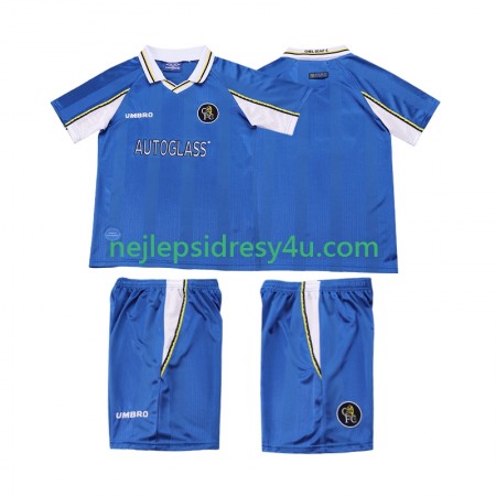 Fotbalový Dres Chelsea 1999 Retro Dětské Domácí 1997